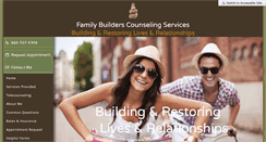 Desktop Screenshot of familybuilderscounseling.com